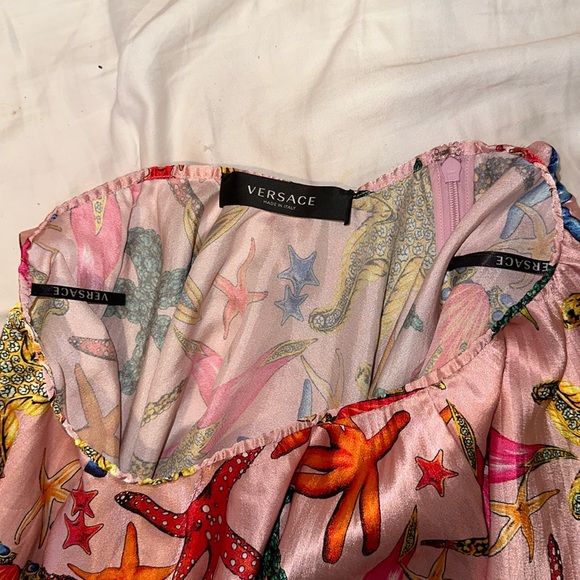 SALE- Versace Silk Skirt - Picture 3 of 4